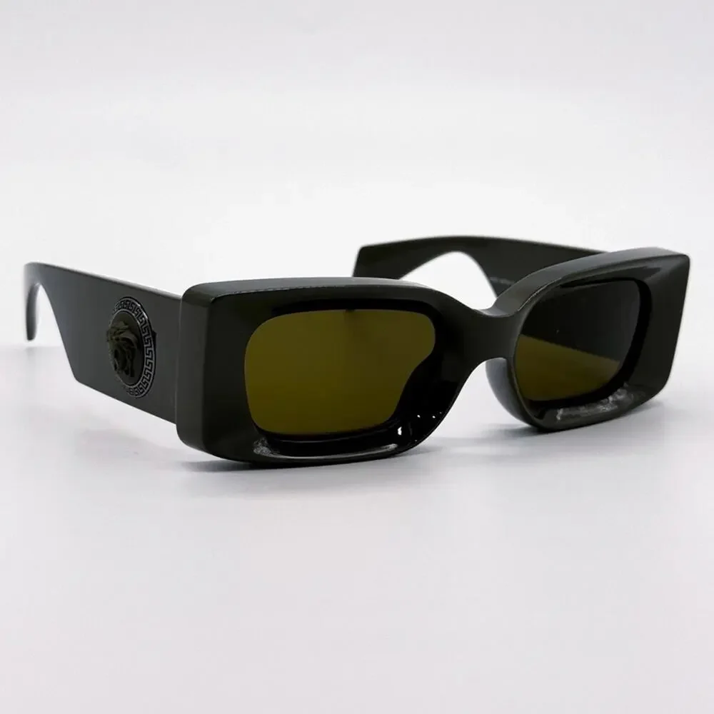 New! Versace VE4474U 549173 Stylish Olive Sunglasses, Unisex, Authentic